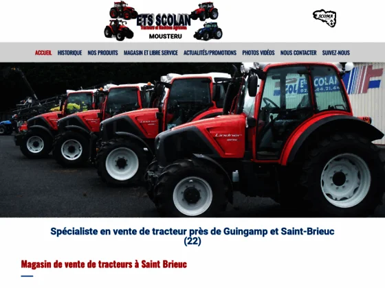 magasin de tracteur saint-brieuc