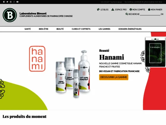 Boutique de compléments alimentaires de pharmacopée chinoise