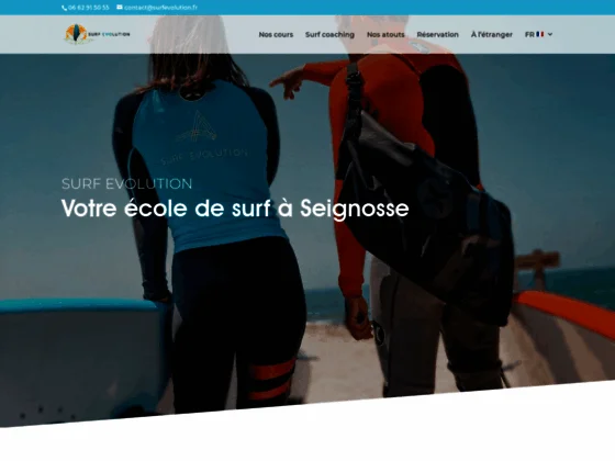 Cours de surf à Seignosse 
