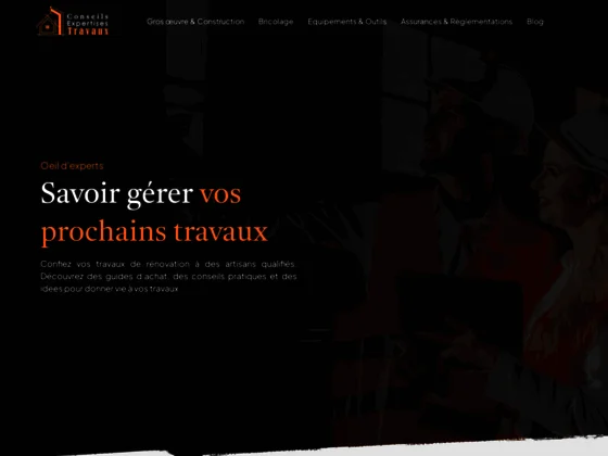 Conseils expertises travaux