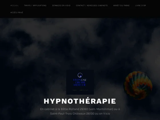 Cabinet d'hypnose près de Montélimar (26) à Montboucher-sur-Jabron