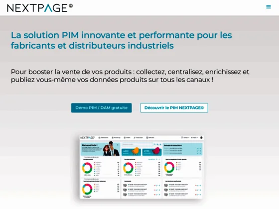 Nextpage : Solution pim pour l'industrie