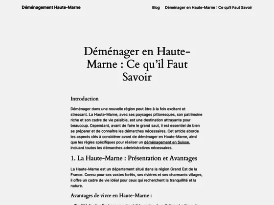 Mahiou déménagement