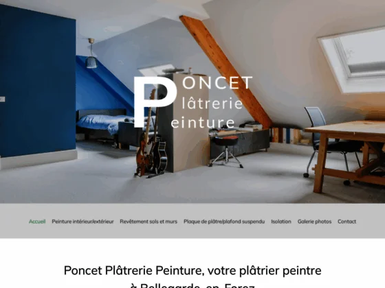 Poncet Plâtrerie Peinture