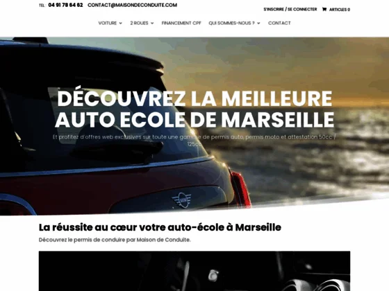 Conduite accompagnée à Marseille - Auto-école Maison de Conduite