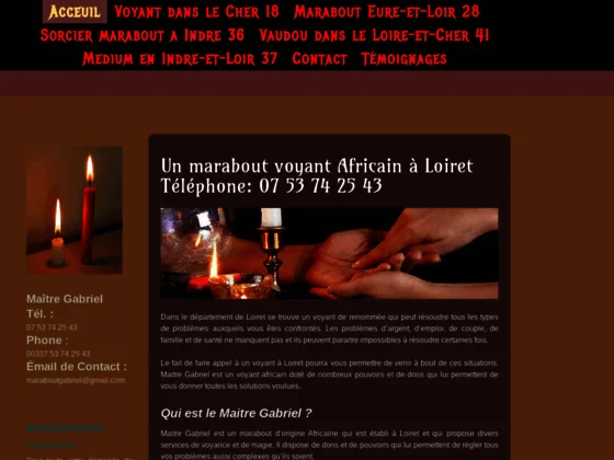 Les services du marabout Gabriel pour relever les défis