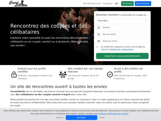 Rencontre échangistes à Paris, Lyon, Marseille...