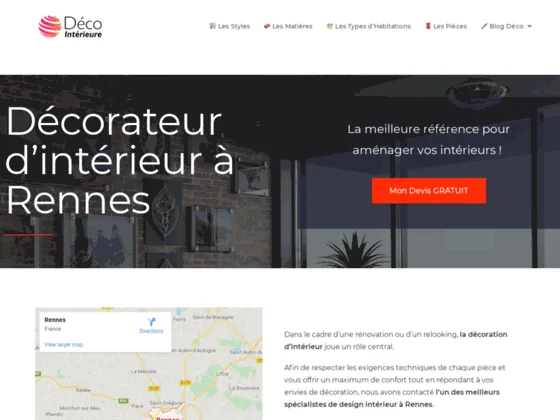 Le spécialiste de la décoration d'intérieur à Rennes 