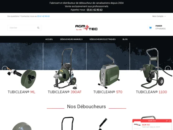 Déboucheur de canalisation AGM-TEC