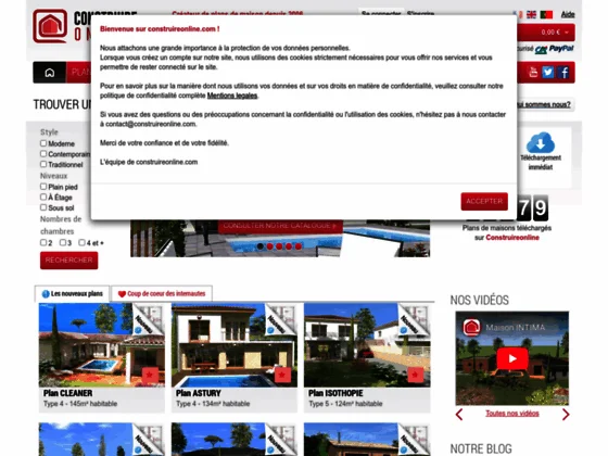 Plan construction maison en ligne 