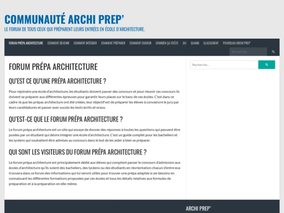 Réussir votre prépa architecture