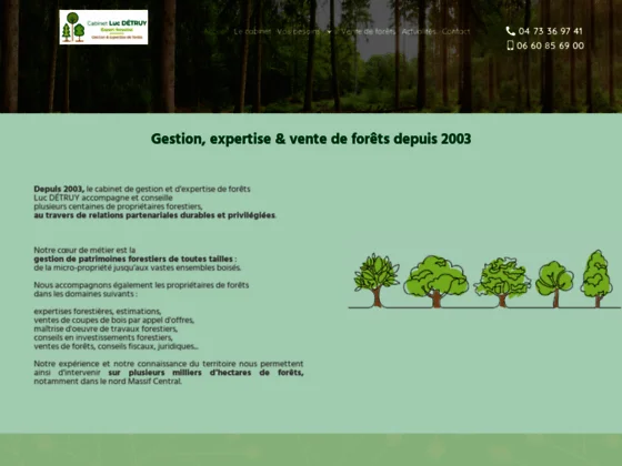 Luc Détruy : gestionnaire forestier en Auvergne-Rhône-Alpes