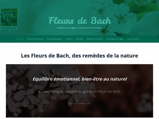Florathérapie avec les Fleurs de Bach