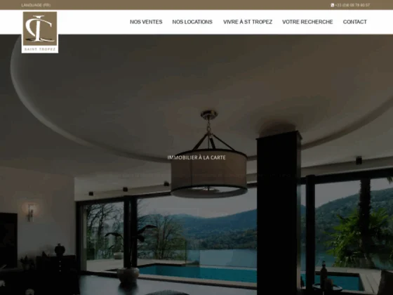 Location de villa de prestige à Ramatuelle avec l’Immobilier à la carte