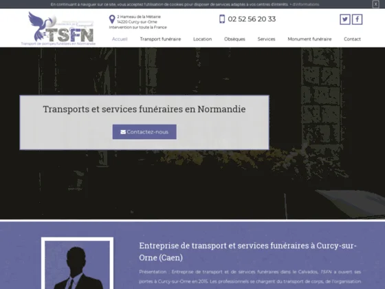 Entreprise de pompes funèbres à Curcy-sur-Orne - TSFN 