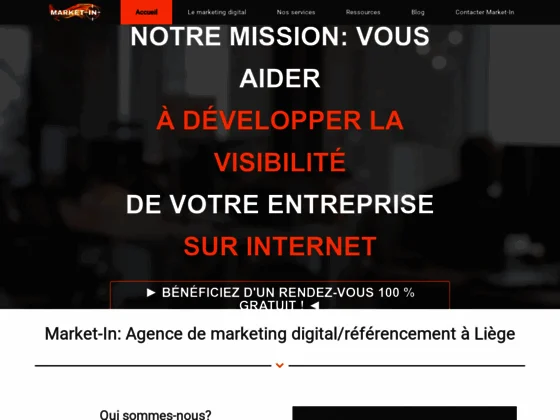 Pourquoi ne pas choisir Market-In comme agence de référencement à Liège?