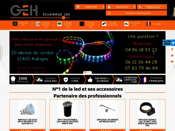 Votre ampoule led pas cher chez Green energy. 