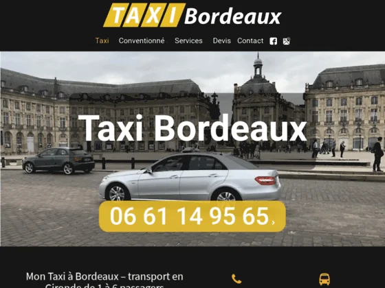 Mon Taxi à Bordeaux