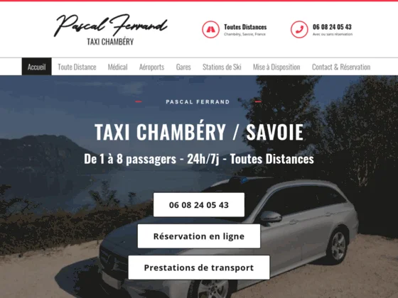 Besoin de réserver un taxi à Chambéry ?
