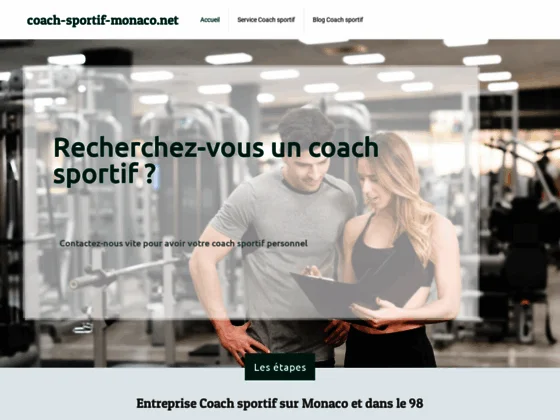 coach sportif à Monaco