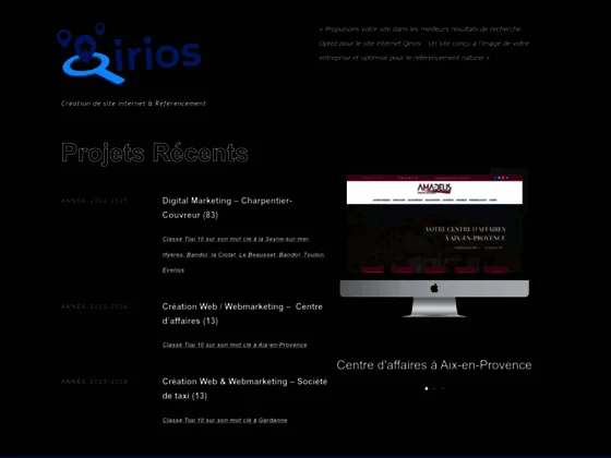 Qirios - Création de sites internet et référencement (agence web)