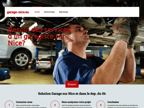 Garagistes à votre service à Nice