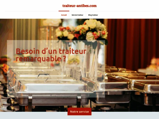 Service traiteur à Antibes