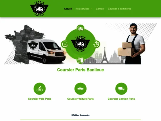 Votre coursier professionnel à Paris banlieue 