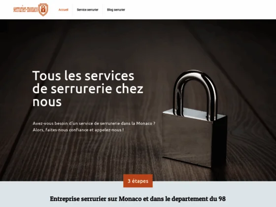 Artisan serrurier, Monaco