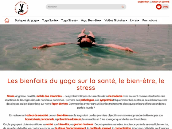 Yoga solutions santé : Cours de yoga en ligne.