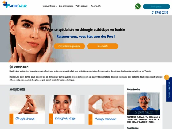 Découvrir le lifting mammaire en Tunisie - Médic'Azur