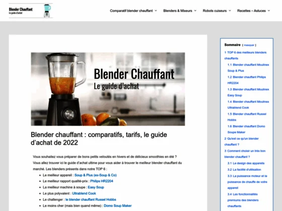 Blender Chauffant