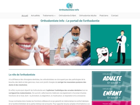 Orthodontiste Info