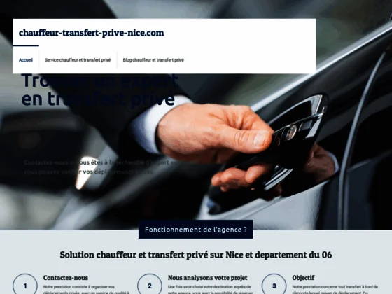 Chauffeur privé à Nice