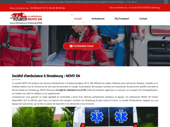 Ambulance à strasbourg - novo sn