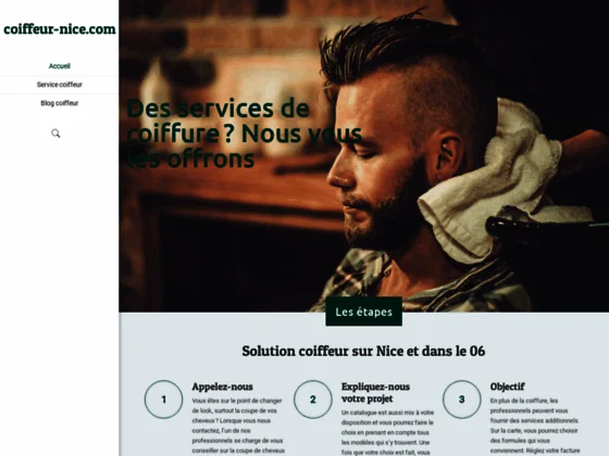 Entreprise de coiffure à Nice