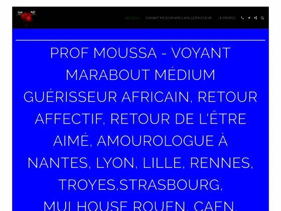 Moussa:Grand voyant médium et marabout africain,retour affectif à troyes,reims,nantes.