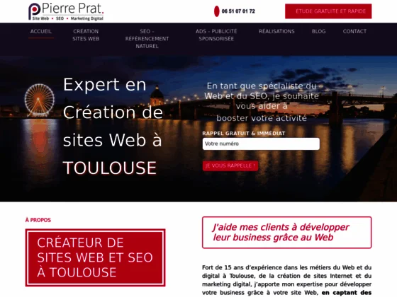 Créateur de site Internet à Toulouse