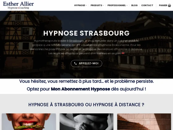 Esther Allier - Hypnose à Strasbourg