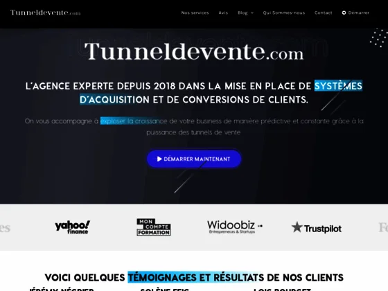 Tunnel de vente