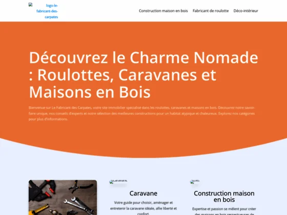 Construction en bois massif de maisons & de chalets