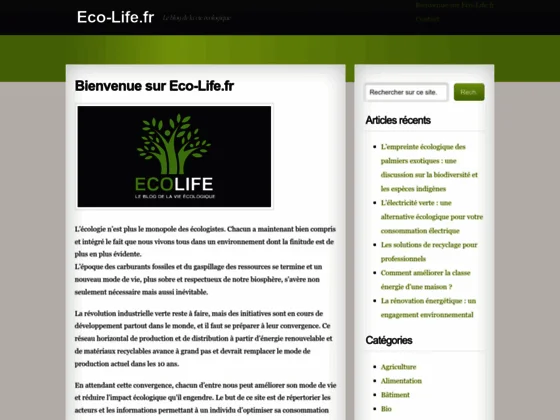 L'actualité de l'écologie