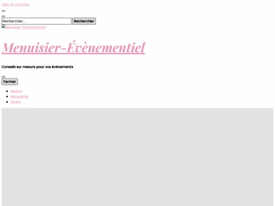 Menuisier agenceur à Paris