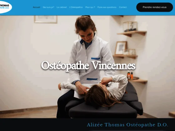 Alizée THOMAS, kinésithérapeute à Vincennes