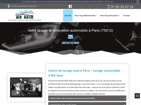 Lavage voiture interieur et exterieur à Paris