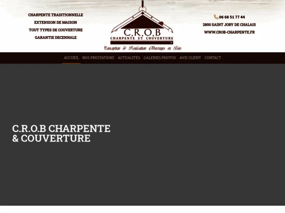 C.R.O.B Charpente Couverture