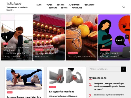 INFO SANTÉ, astuces et conseils en santé