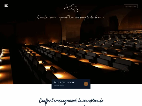 AFCB, rénovation et aménagement de bureau