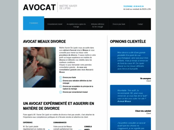 Lipski Avocat en Divorce à Meaux