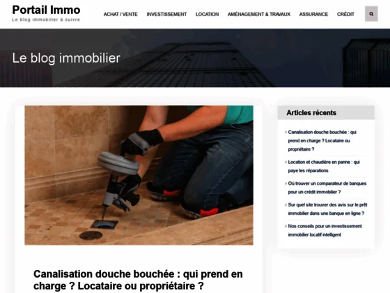 Le blog de l'immobilier